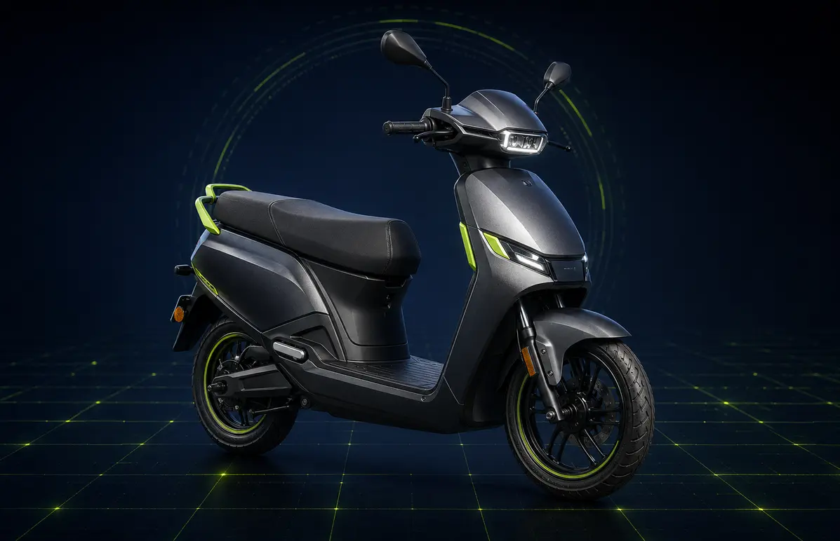Example EV Scooter product illustration